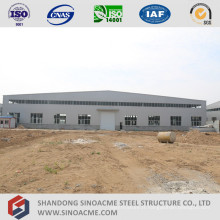 Construction préfabriquée d&#39;entrepôt de structure métallique légère